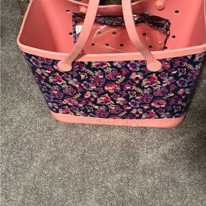 Pink Floral Women's Bag